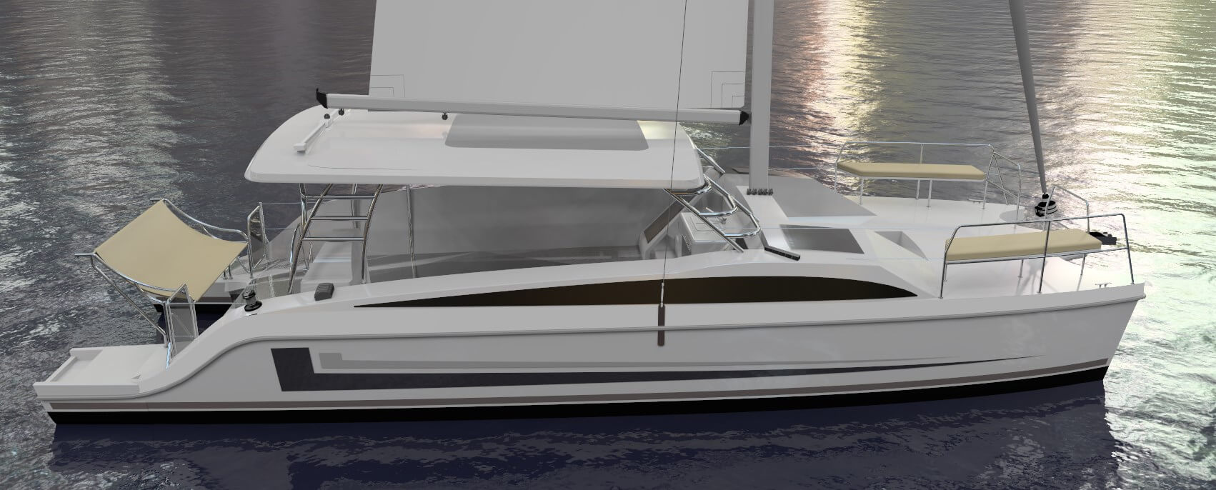 New sail Catamaran for sale GEMINI Freestyle 37 (37ft)
